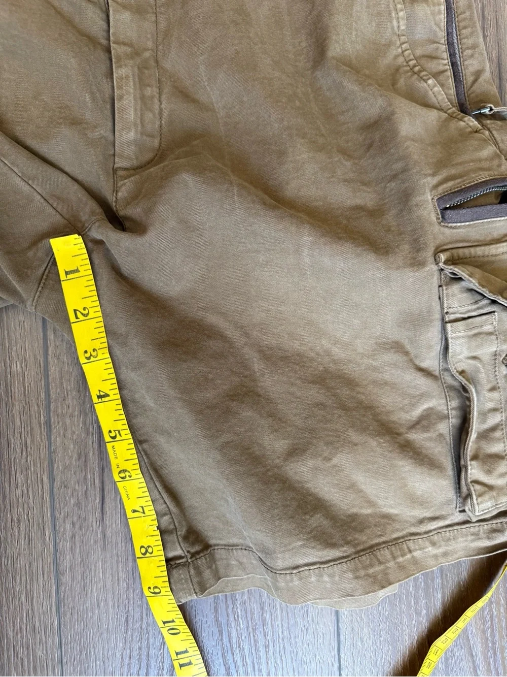 Orvis Cargo Shorts Utilitary Military Fishing Outdoors 2LM0 Tan Brown Men's 36